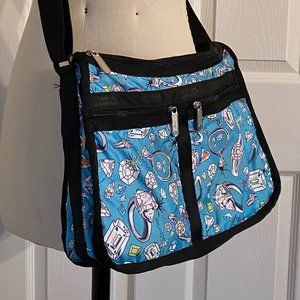 LeSportsac Deluxe Everyday Bag Bling print 7507